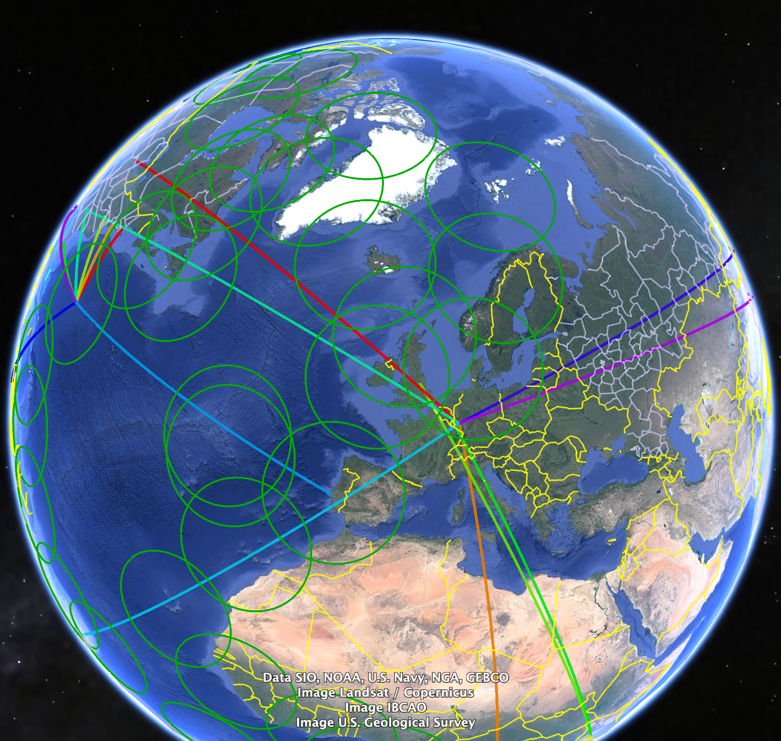 BBD B773 Network planning chart